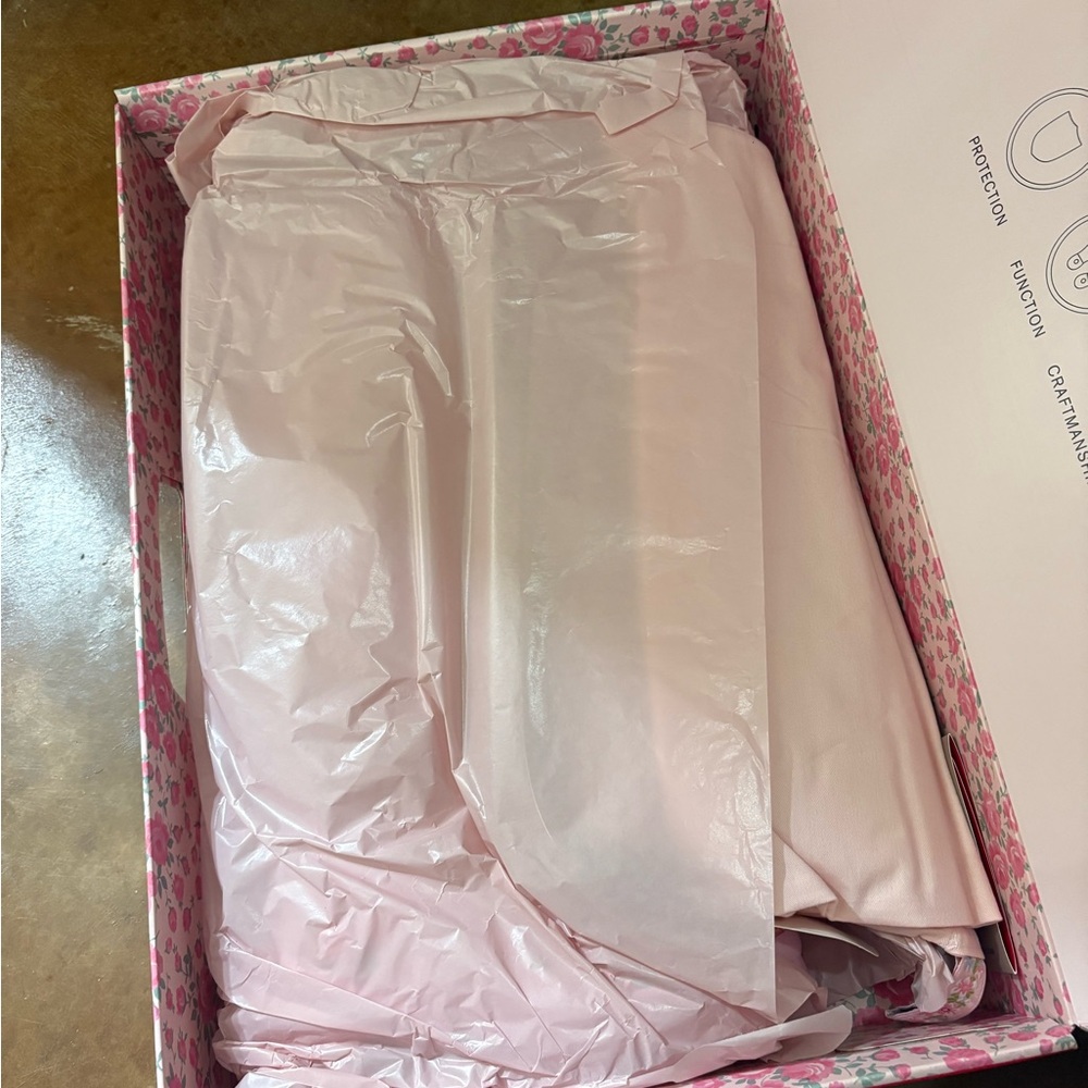 LoveShackFancy Pink Floral Rain Boots - Picture 2 of 3